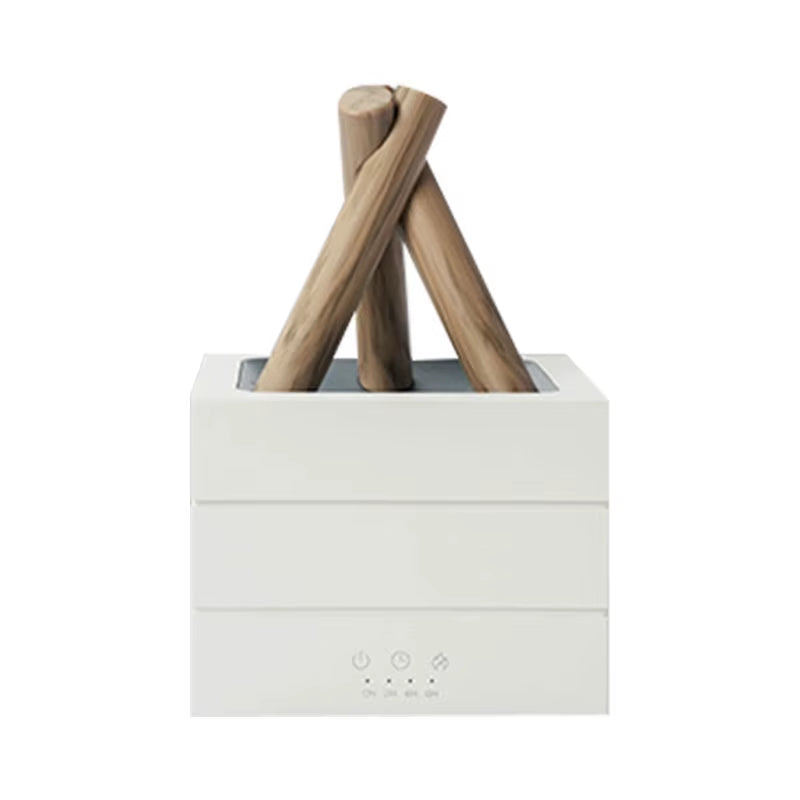 Aroma Diffuser USB Air Humidifier Colorful Flame Essential Oil Aromatherapy Diffuser Timing Air Humidifier with Remote Control