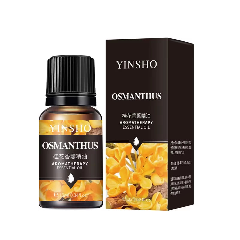 17 Flavors 10Ml Essential Oils for Aroma Diffuser Airhumidifier Home Water-Soluble Lavender Rose Eucalyptus White Peach Oolong